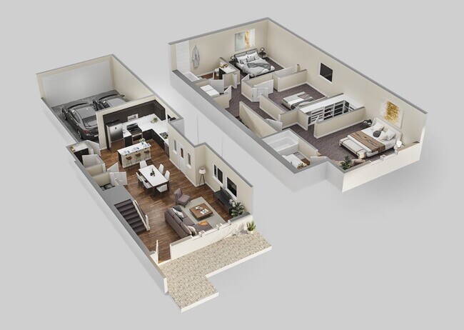CYRENE 3 BED 2.5 BATH 2613H floor plan